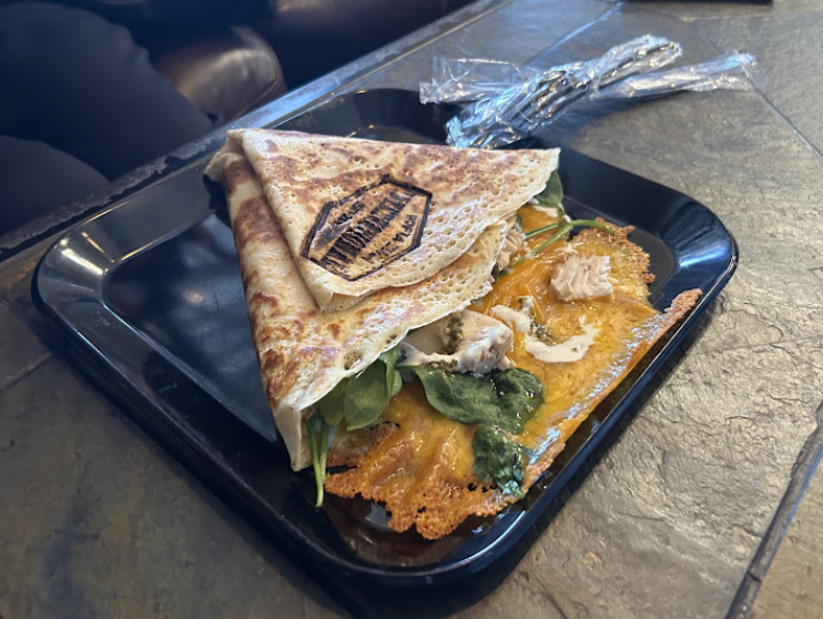 Pofta Buna International Cafe signature dishes Dracula CrepeGyro CrepeBaklava